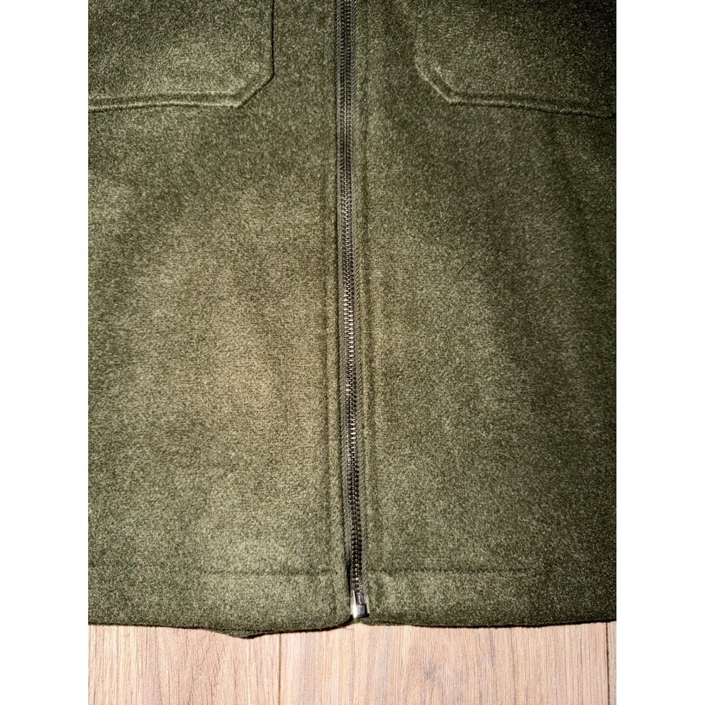 Avec Les Filles Olive‎ Green Zip Front Utility Jacket Womens Large 81077 X7 - Picture 8 of 11
